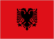 Flagge von Albania