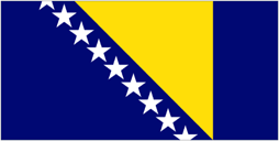 Drapeau de Bosnia and Herzegovina