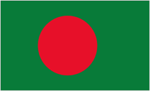 Flagge von Bangladesh