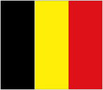 Flagge von Belgium