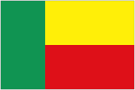 Flagge von Benin