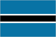 Flagge von Botswana