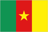 Flagge von Cameroon