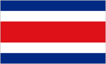 Flagge von Costa Rica