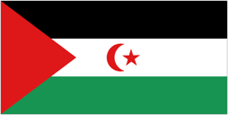 Flagge von Western Sahara