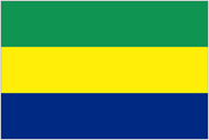 Flagge von Gabon