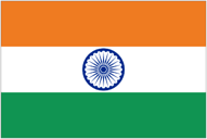 Flagge von India