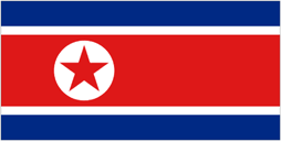 Flagge von Korea, Democratic People's Republic Of