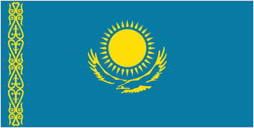 Drapel Kazakhstan