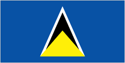 Drapeau de Saint Lucia