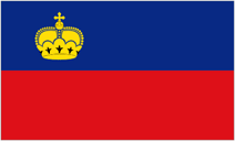 Flagge von Liechtenstein