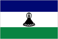 Flagge von Lesotho