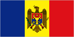 Drapeau de Moldova, Republic Of