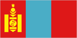 Flagge von Mongolia