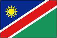 Flag of Namibia