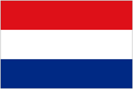 Flagge von Netherlands