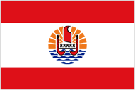 Flagge von French Polynesia