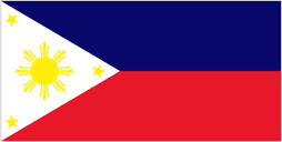 Flagge von Philippines