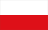 Flagge von Poland