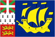 Drapeau de Saint Pierre and Miquelon