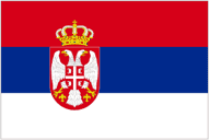 Drapeau de Serbia