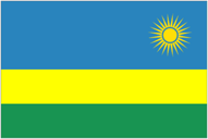 Flagge von Rwanda