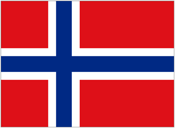 Flagge von Svalbard and Jan Mayen