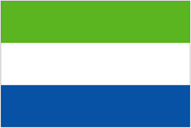 Flagge von Sierra Leone