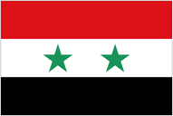 Drapel Syrian Arab Republic