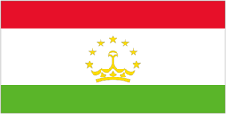 Flagge von Tajikistan