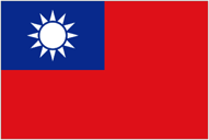 Flagge von Taiwan, Province of China