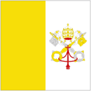 Flagge von Holy See (Vatican City State)