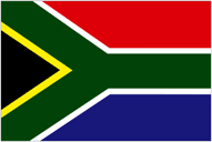 Flagge von South Africa