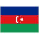 Flagge von Azerbaijan