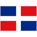 Flagge von Dominican Republic