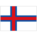 Flagge von Faroe Islands