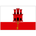 Flagge von Gibraltar