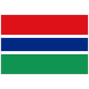 Flagge von Gambia