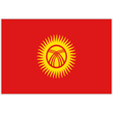 Flagge von Kyrgyzstan