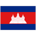 Flagge von Cambodia