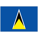 Drapeau de Saint Lucia