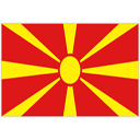 Bandiera di Macedonia, the Former Yugoslav Republic Of