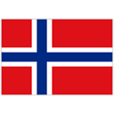 Flagge von Svalbard and Jan Mayen