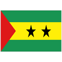 Flagge von Sao Tome and Principe