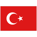 Flagge von Turkey