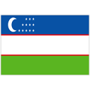 Drapeau de Uzbekistan